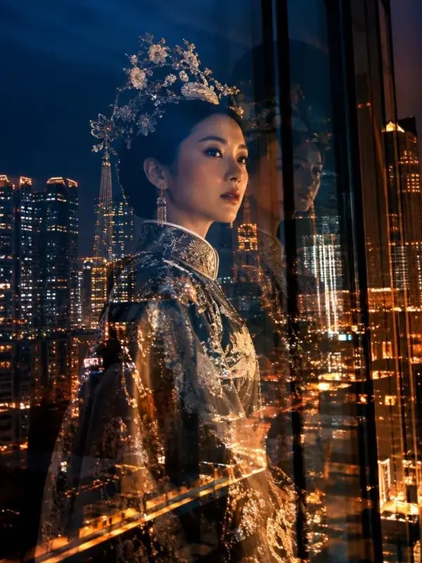 排行榜第 4 名短剧《皇后她是古代来的》封面
